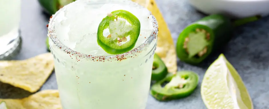A jalapeno margarita