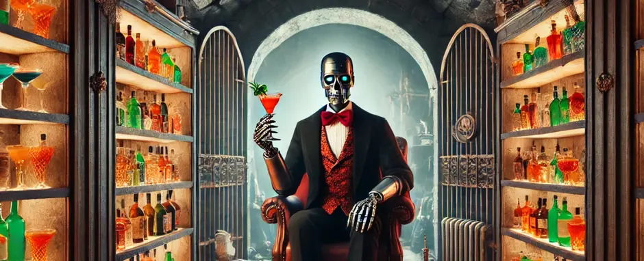 Open if you dare… Frighteningly good drink recipes here. 