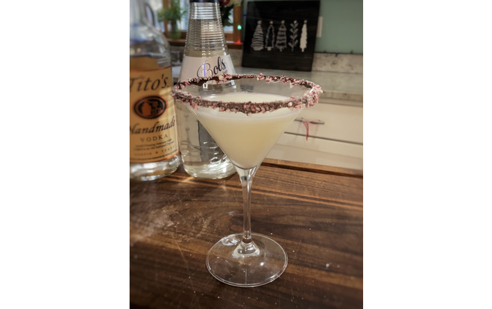 Candy Cane Martini