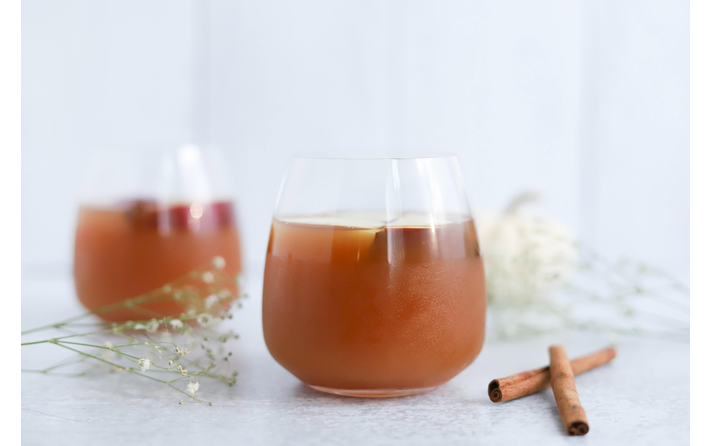 Caramel Apple Mocktail