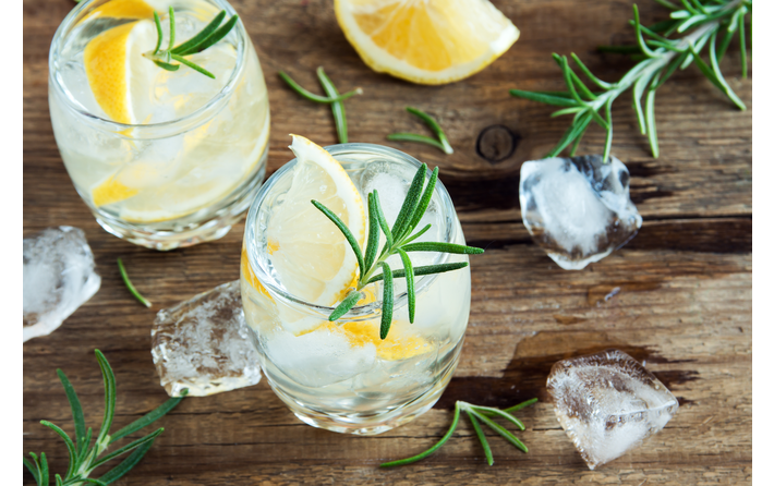 Lemon Refresher Mocktail