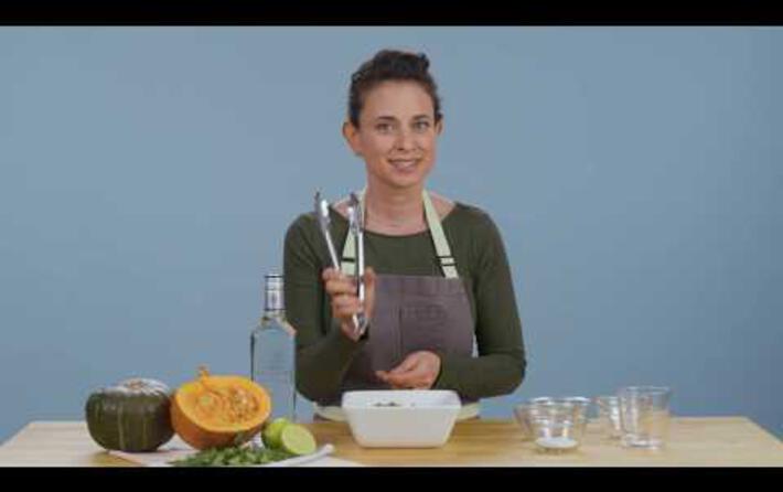 Curry Squash Soup with Tequila Lime Chicken