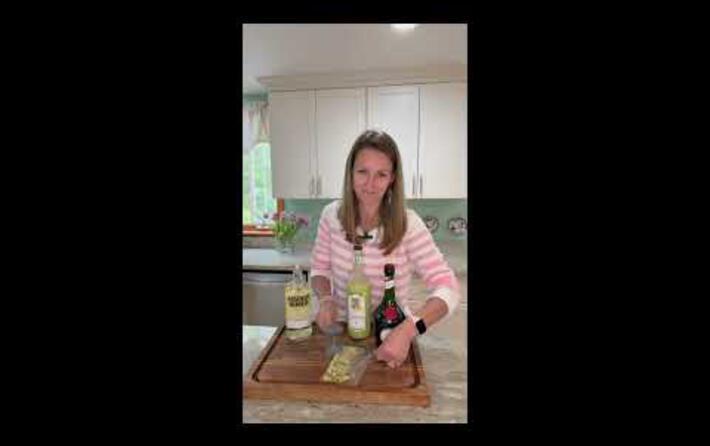 Cocktails with Katya - Pistachio Martini